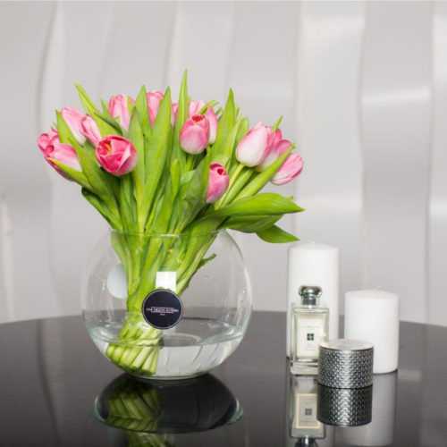 Букет из 25 тюльпанов "Династия"