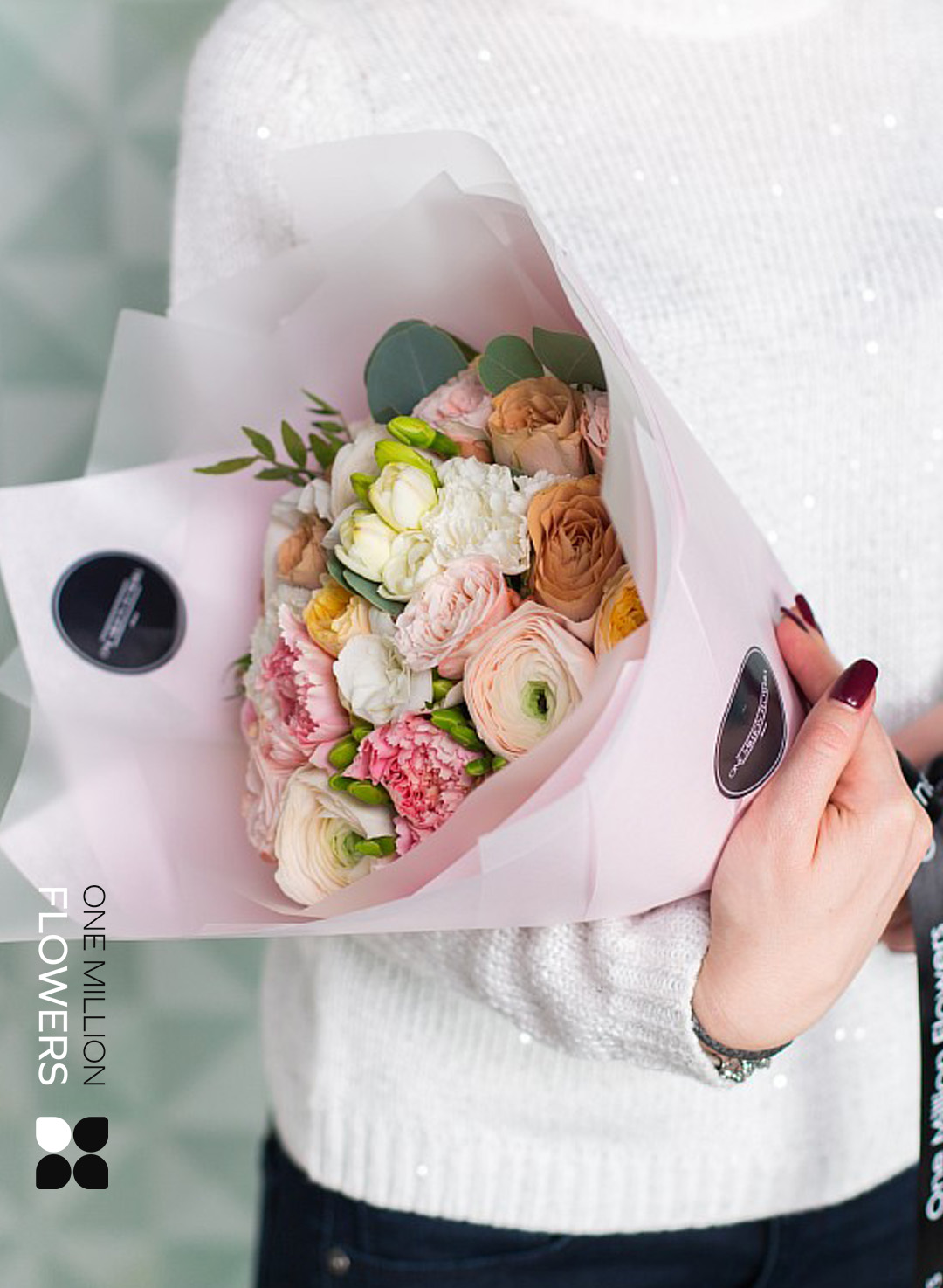 Букет "Пармеджано" Pink