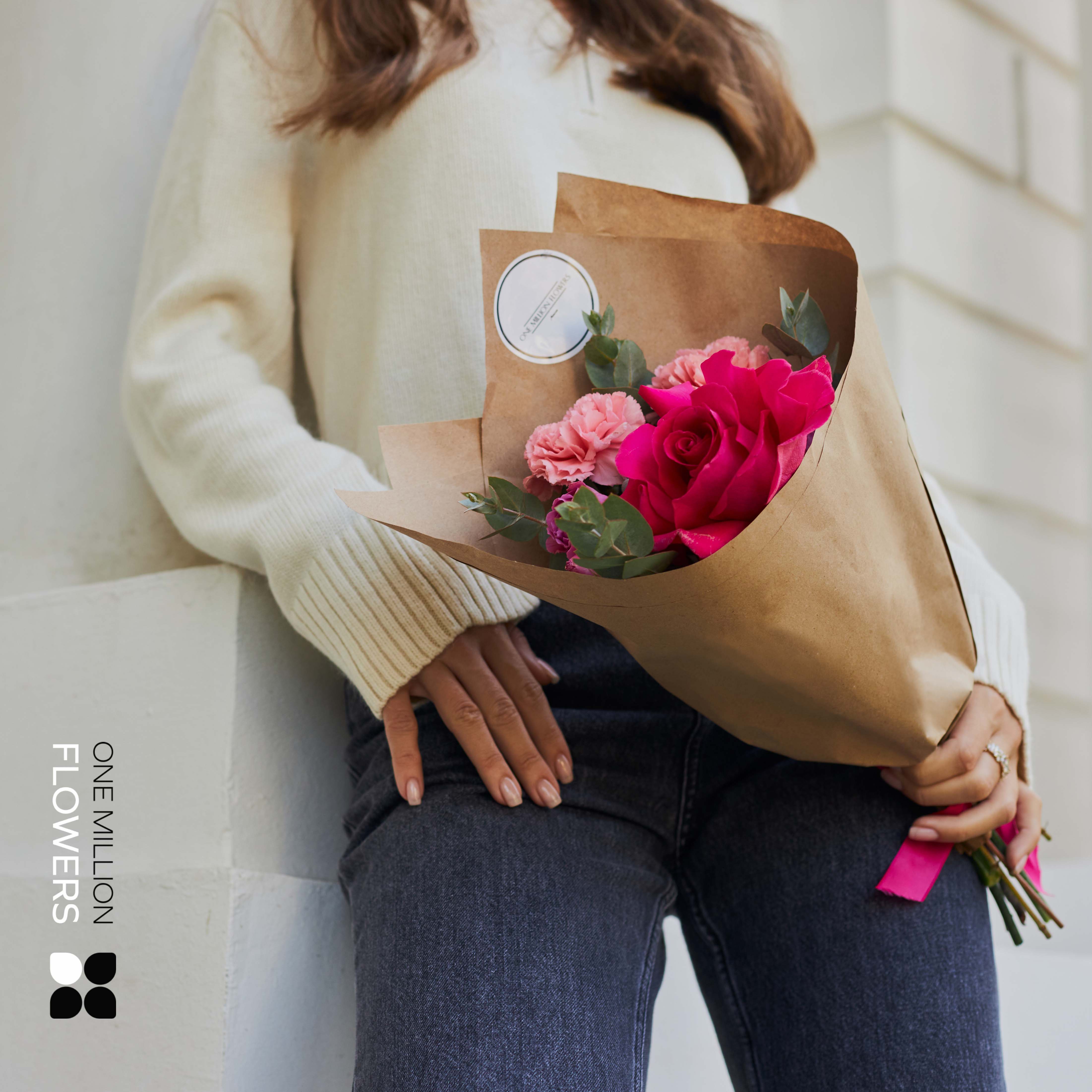 Букет "Сальвина Пинк"