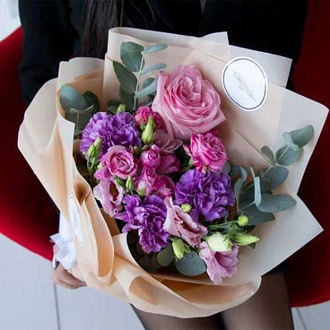 Букет "Вайлет Мун" Pink (От 7 букетов)