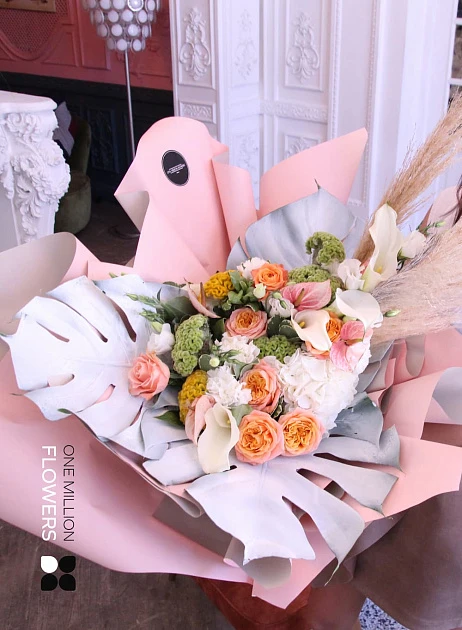 Букет "Соло Романо" Pink